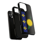 Guadeloupe Flag Tough Phone Case - Irie Blues Boutique