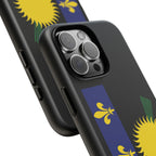 Guadeloupe Flag Tough Phone Case - Irie Blues Boutique