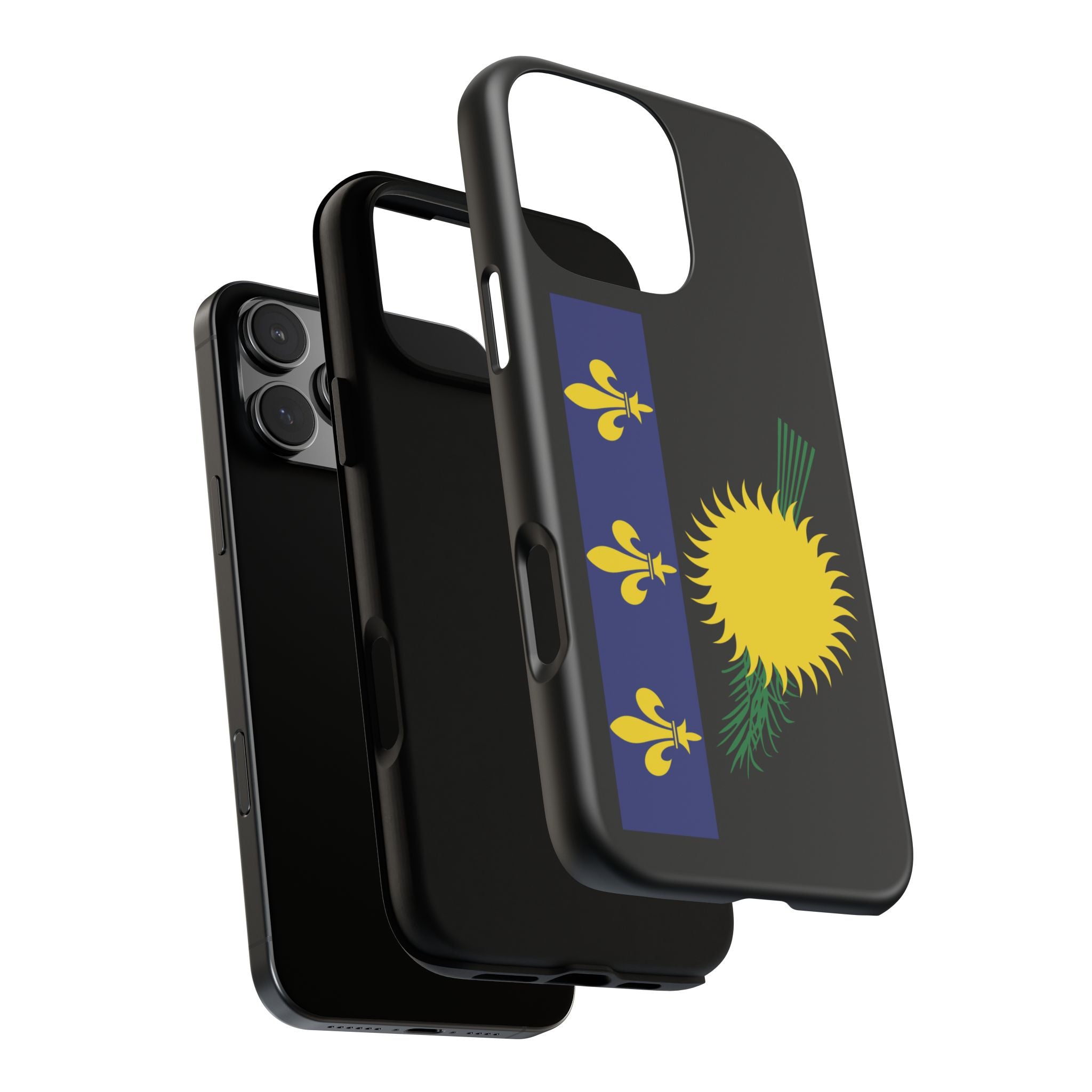 Guadeloupe Flag Tough Phone Case - Irie Blues Boutique