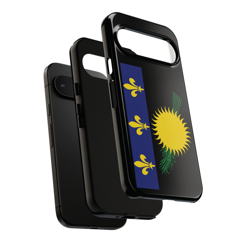 Guadeloupe Flag Tough Phone Case - Irie Blues Boutique