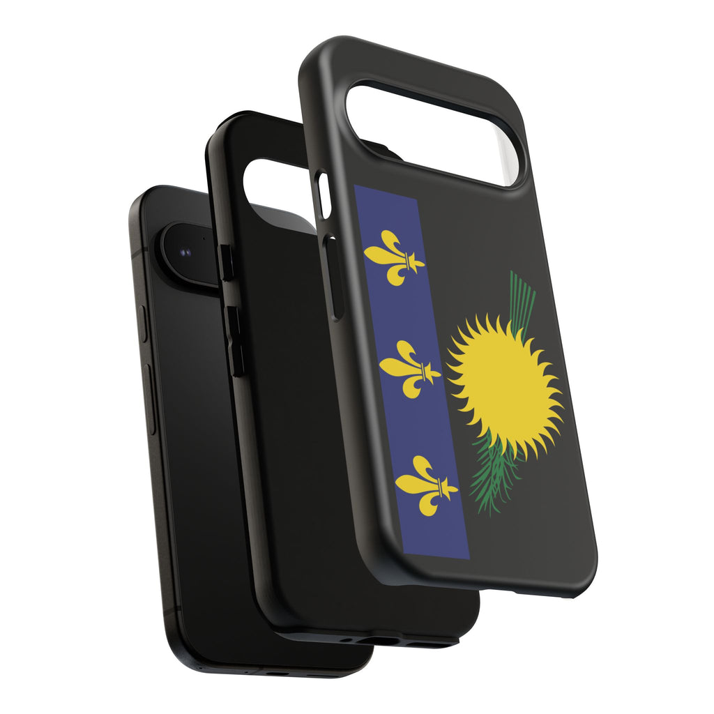 Guadeloupe Flag Tough Phone Case - Irie Blues Boutique