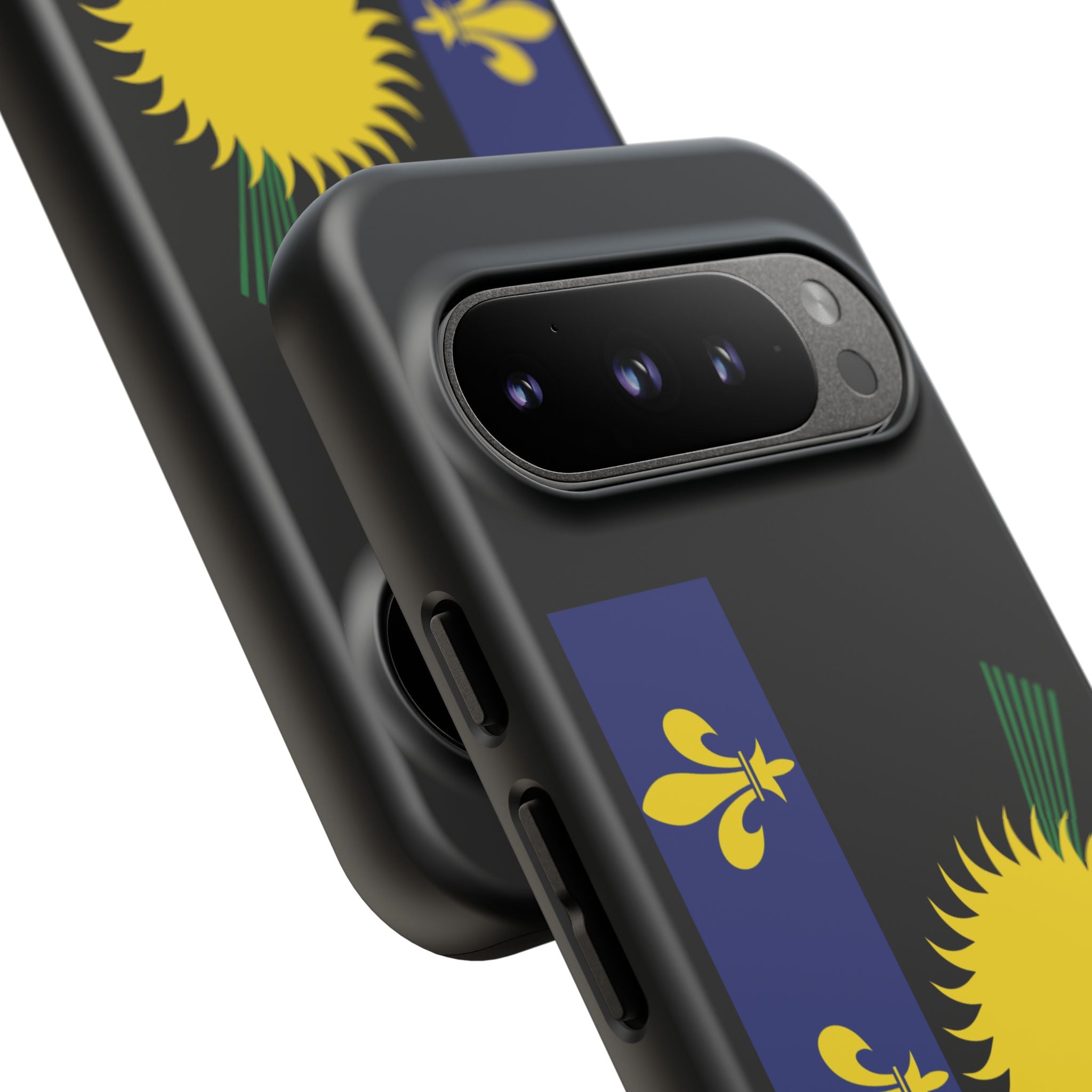 Guadeloupe Flag Tough Phone Case - Irie Blues Boutique