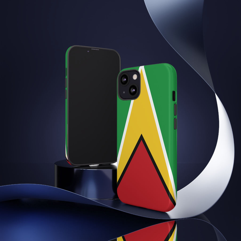 Guyana Flag Tough Phone Case - Irie Blues Boutique