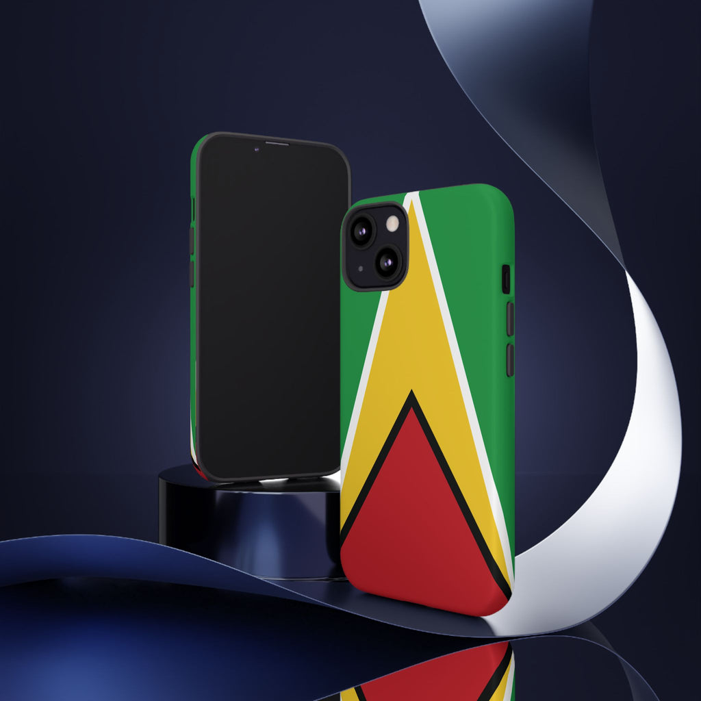 Guyana Flag Tough Phone Case - Irie Blues Boutique