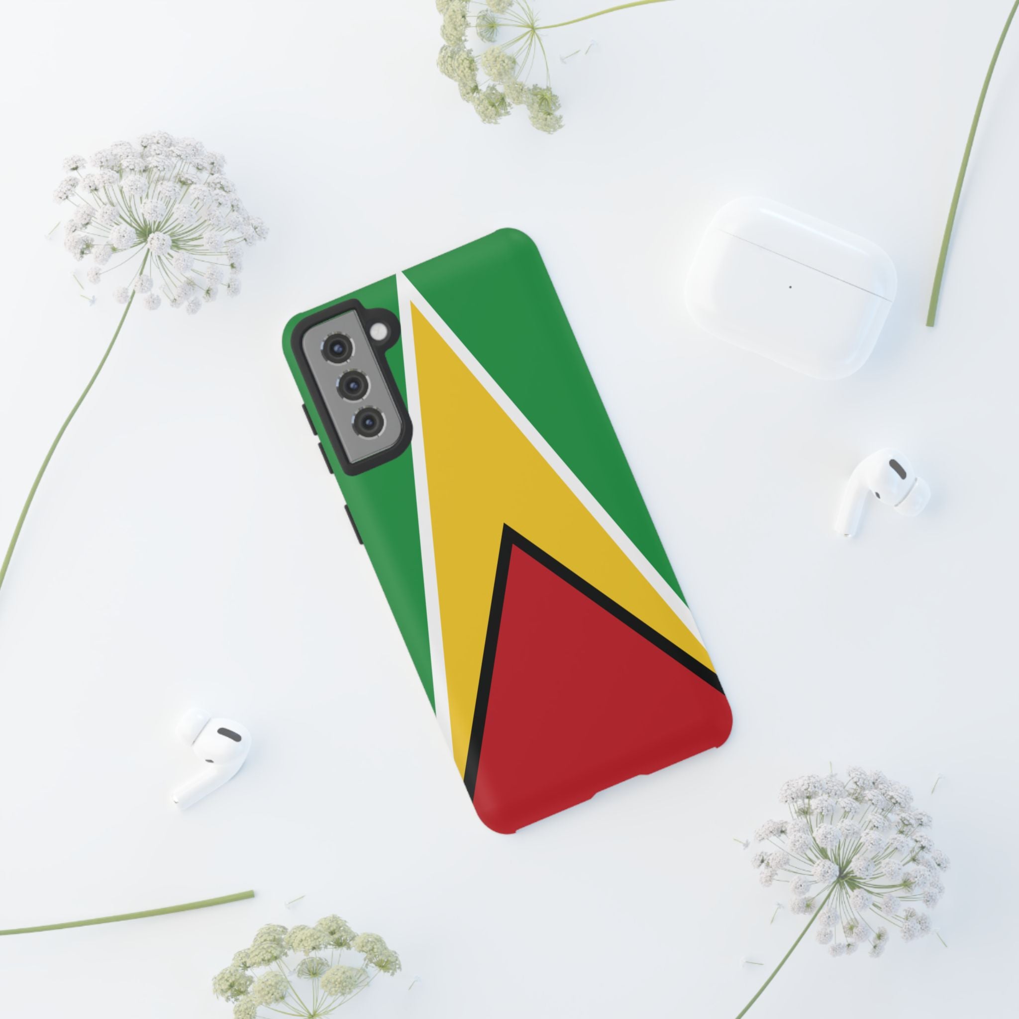 Guyana Flag Tough Phone Case - Irie Blues Boutique