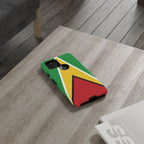 Guyana Flag Tough Phone Case - Irie Blues Boutique