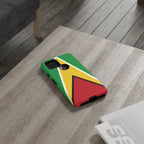 Guyana Flag Tough Phone Case - Irie Blues Boutique