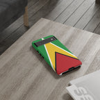 Guyana Flag Tough Phone Case - Irie Blues Boutique