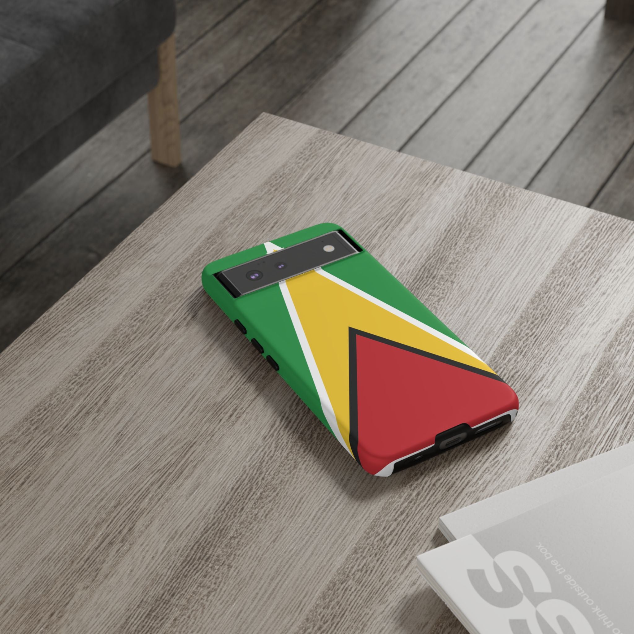 Guyana Flag Tough Phone Case - Irie Blues Boutique