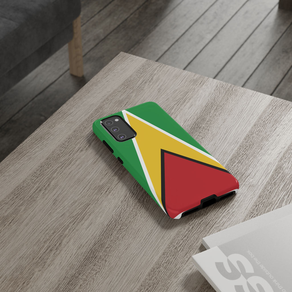 Guyana Flag Tough Phone Case - Irie Blues Boutique