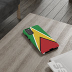 Guyana Flag Tough Phone Case - Irie Blues Boutique