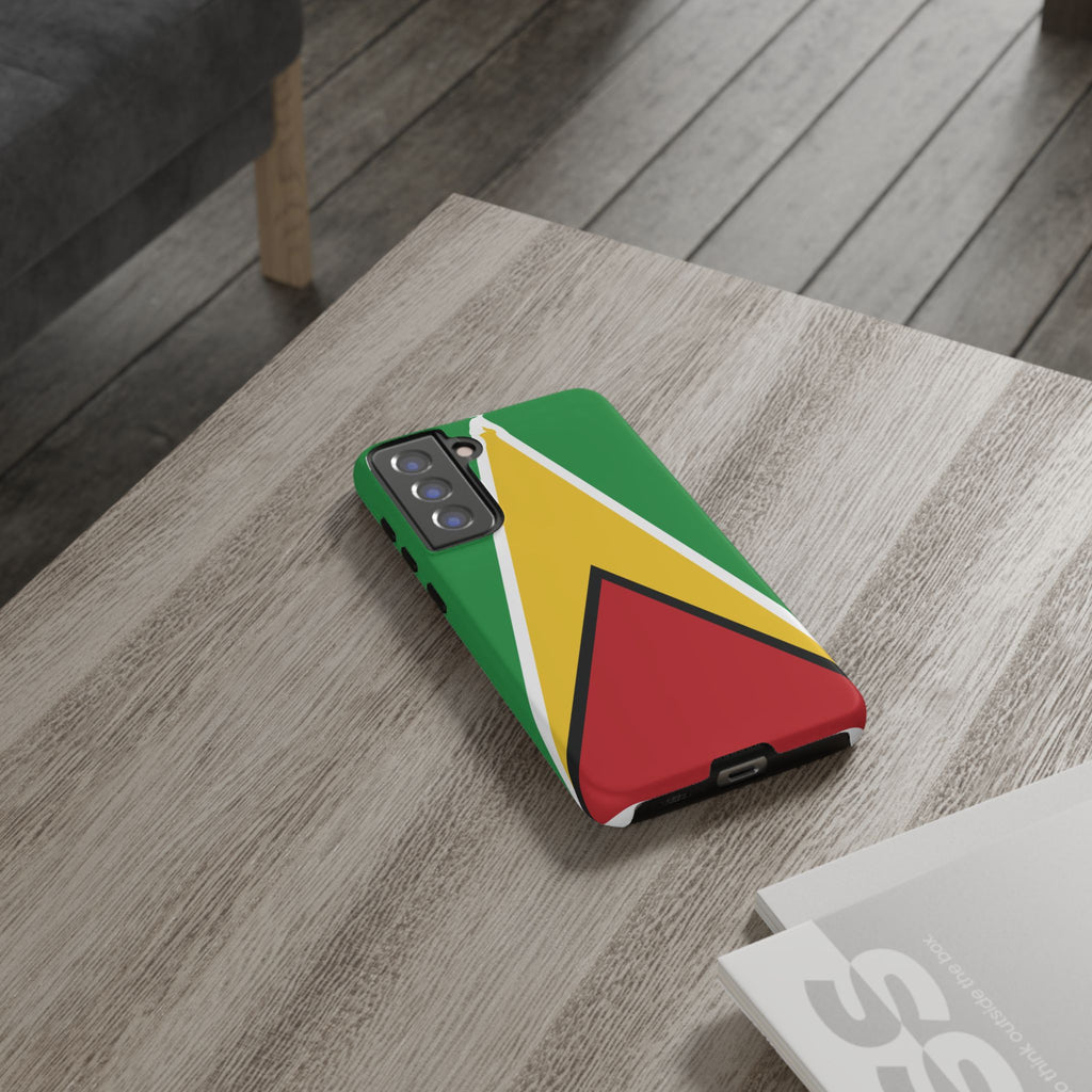 Guyana Flag Tough Phone Case - Irie Blues Boutique