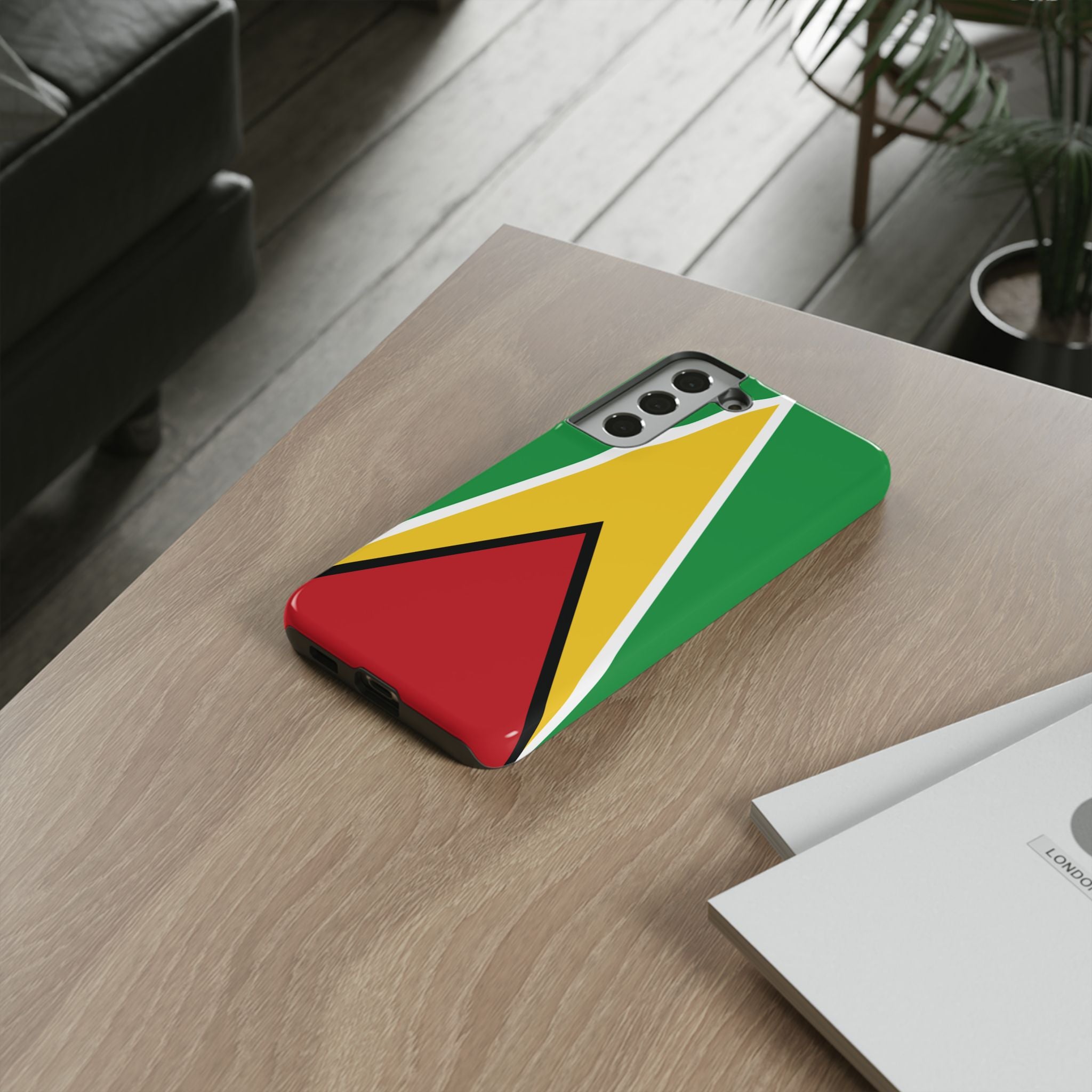 Guyana Flag Tough Phone Case - Irie Blues Boutique