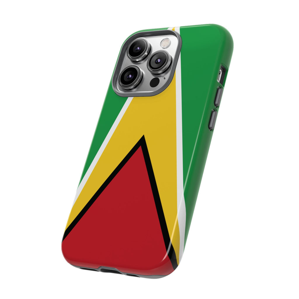 Guyana Flag Tough Phone Case - Irie Blues Boutique