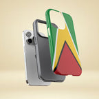 Guyana Flag Tough Phone Case - Irie Blues Boutique