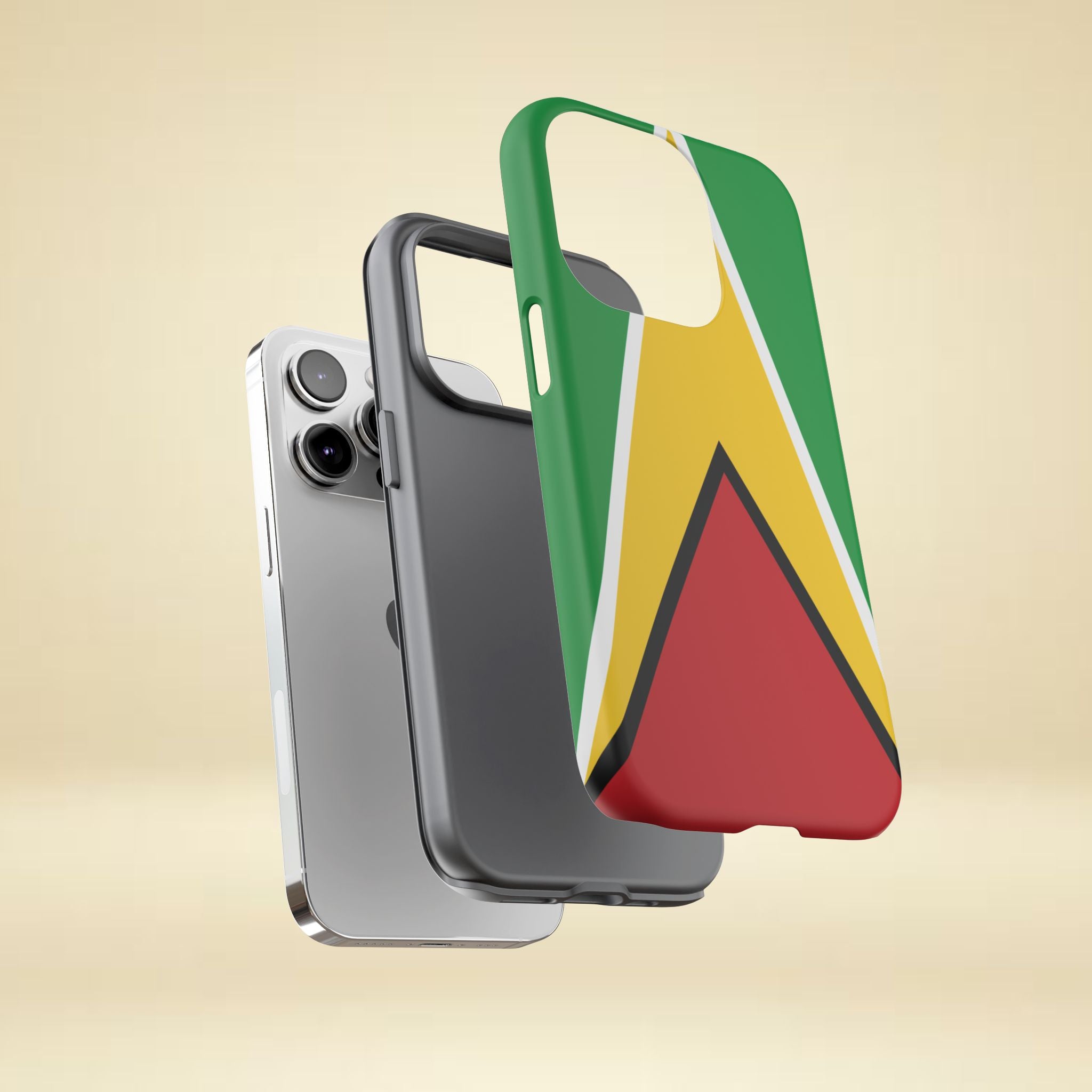 Guyana Flag Tough Phone Case - Irie Blues Boutique