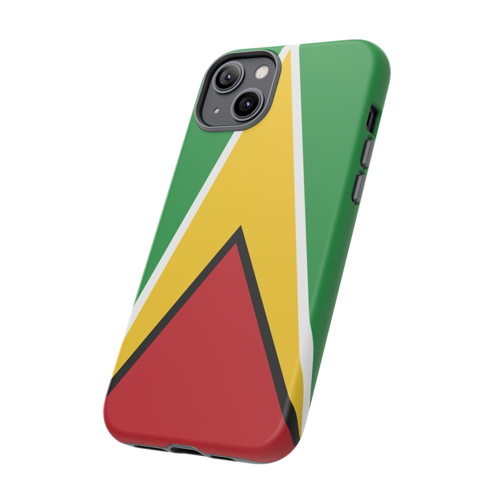 Guyana Flag Tough Phone Case - Irie Blues Boutique