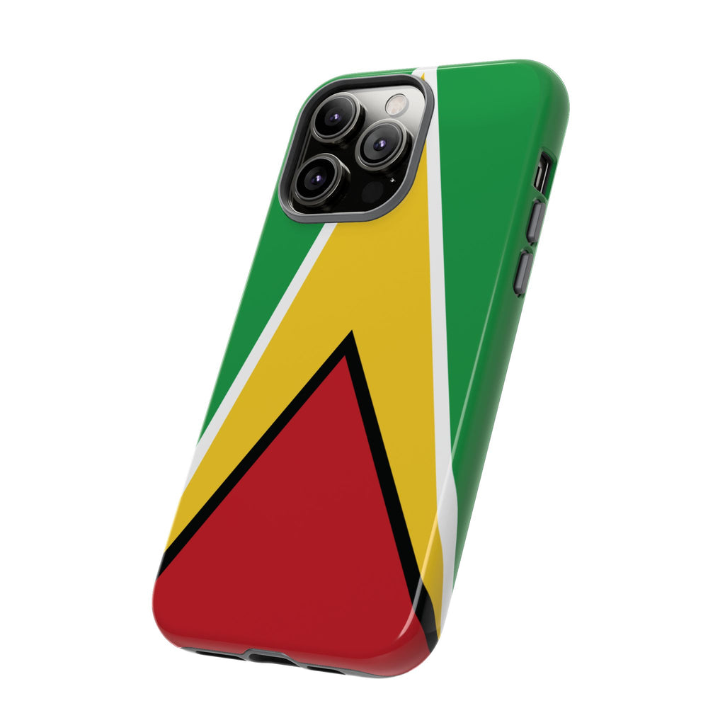 Guyana Flag Tough Phone Case - Irie Blues Boutique