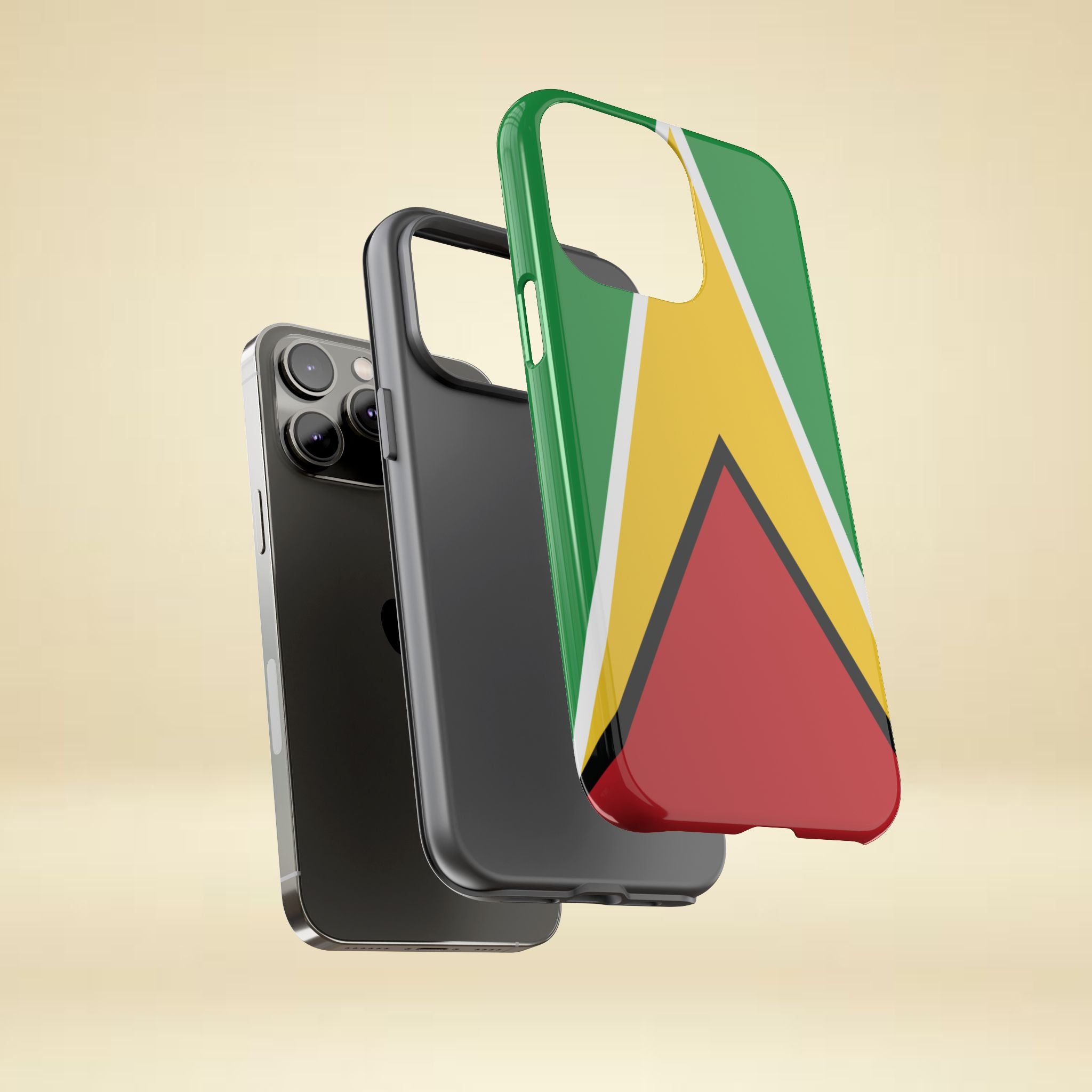 Guyana Flag Tough Phone Case - Irie Blues Boutique