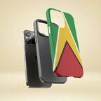 Guyana Flag Tough Phone Case - Irie Blues Boutique
