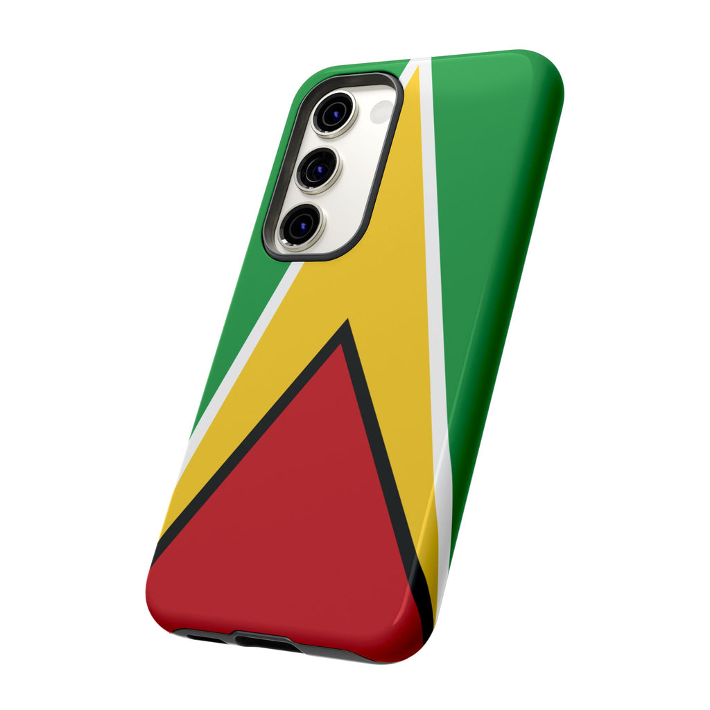 Guyana Flag Tough Phone Case - Irie Blues Boutique
