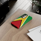 Guyana Flag Tough Phone Case - Irie Blues Boutique
