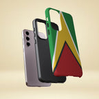 Guyana Flag Tough Phone Case - Irie Blues Boutique