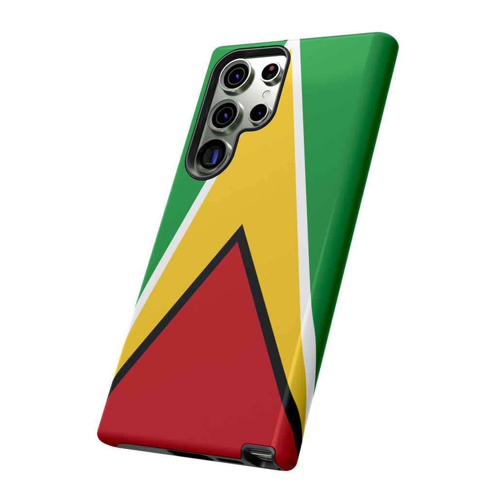 Guyana Flag Tough Phone Case - Irie Blues Boutique