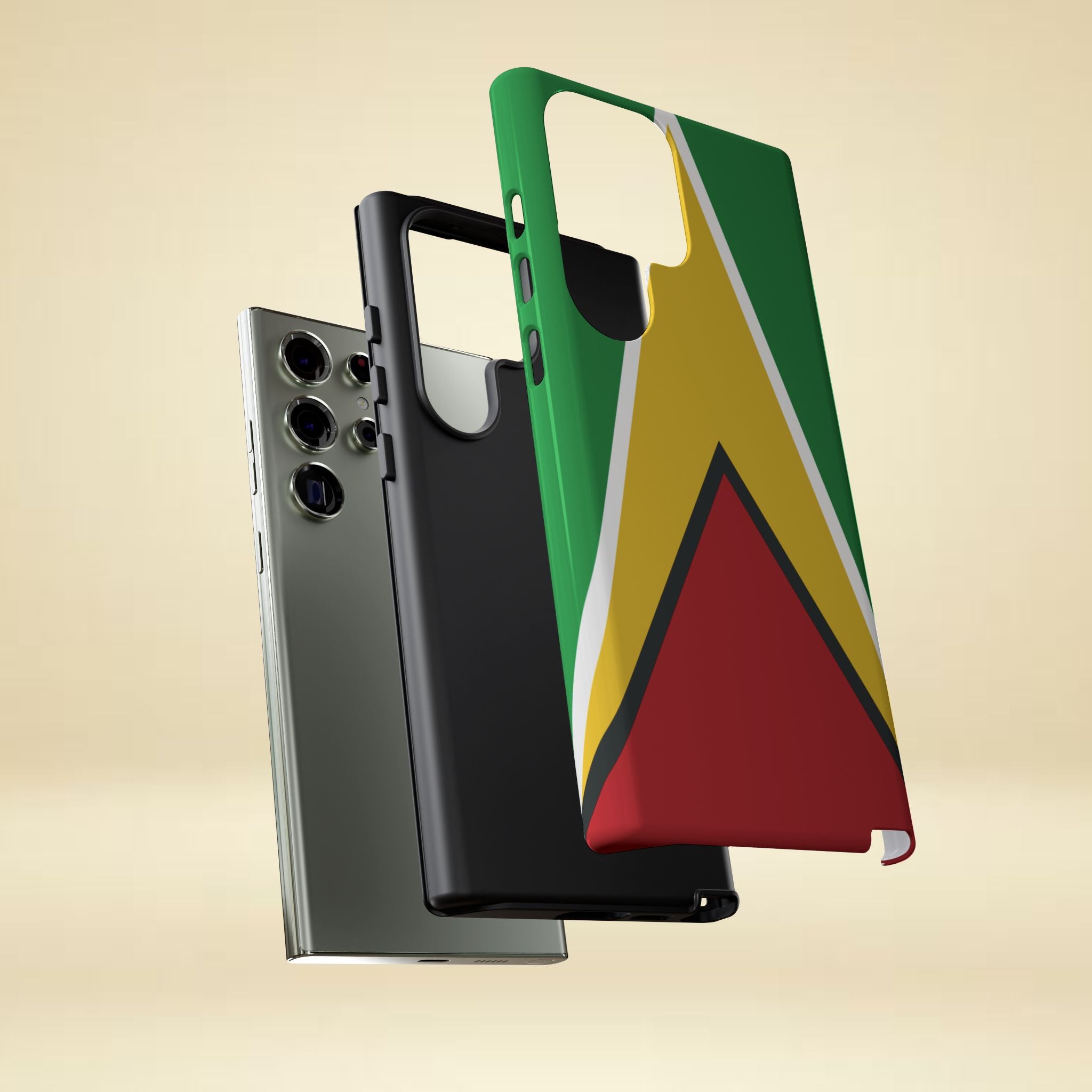 Guyana Flag Tough Phone Case - Irie Blues Boutique