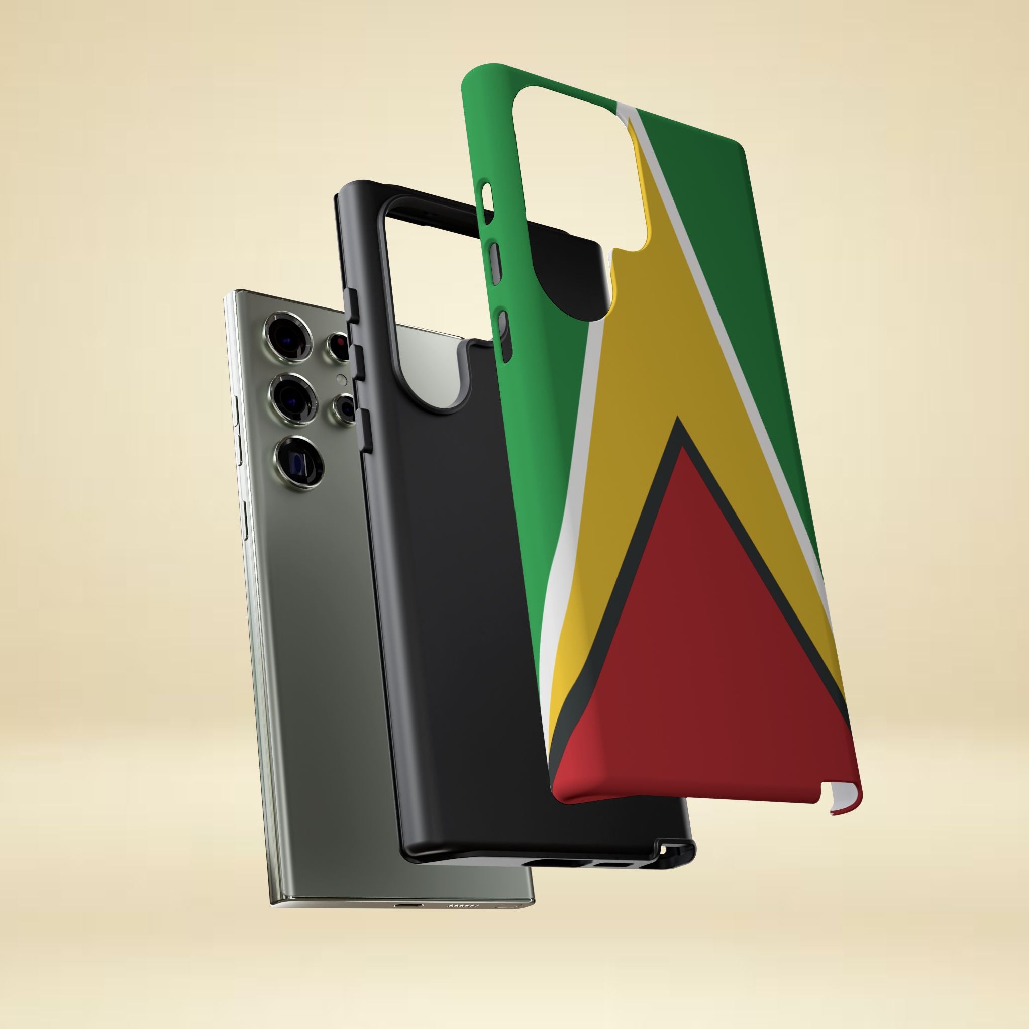 Guyana Flag Tough Phone Case - Irie Blues Boutique