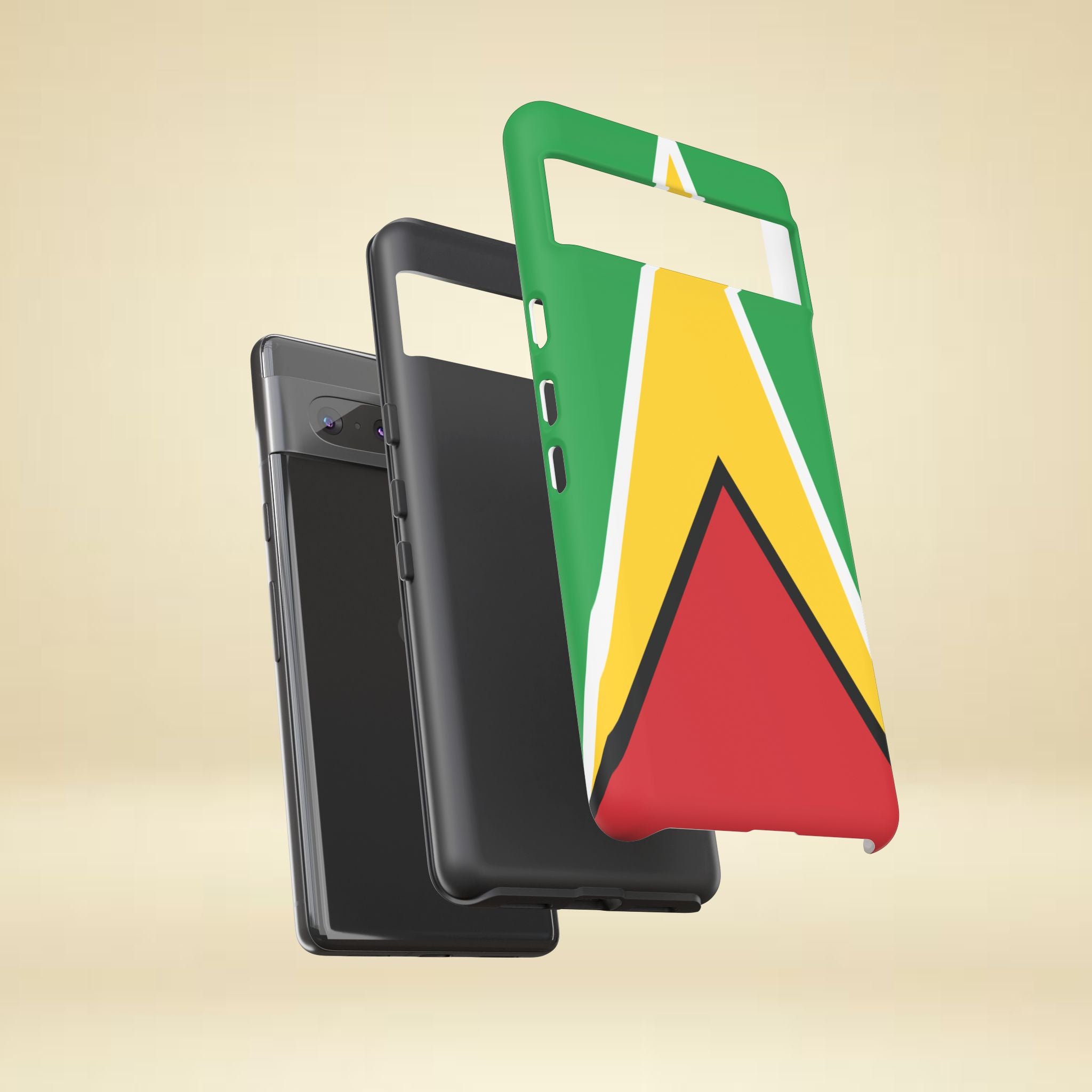 Guyana Flag Tough Phone Case - Irie Blues Boutique