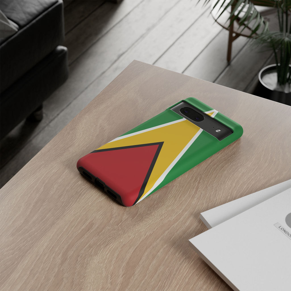 Guyana Flag Tough Phone Case - Irie Blues Boutique