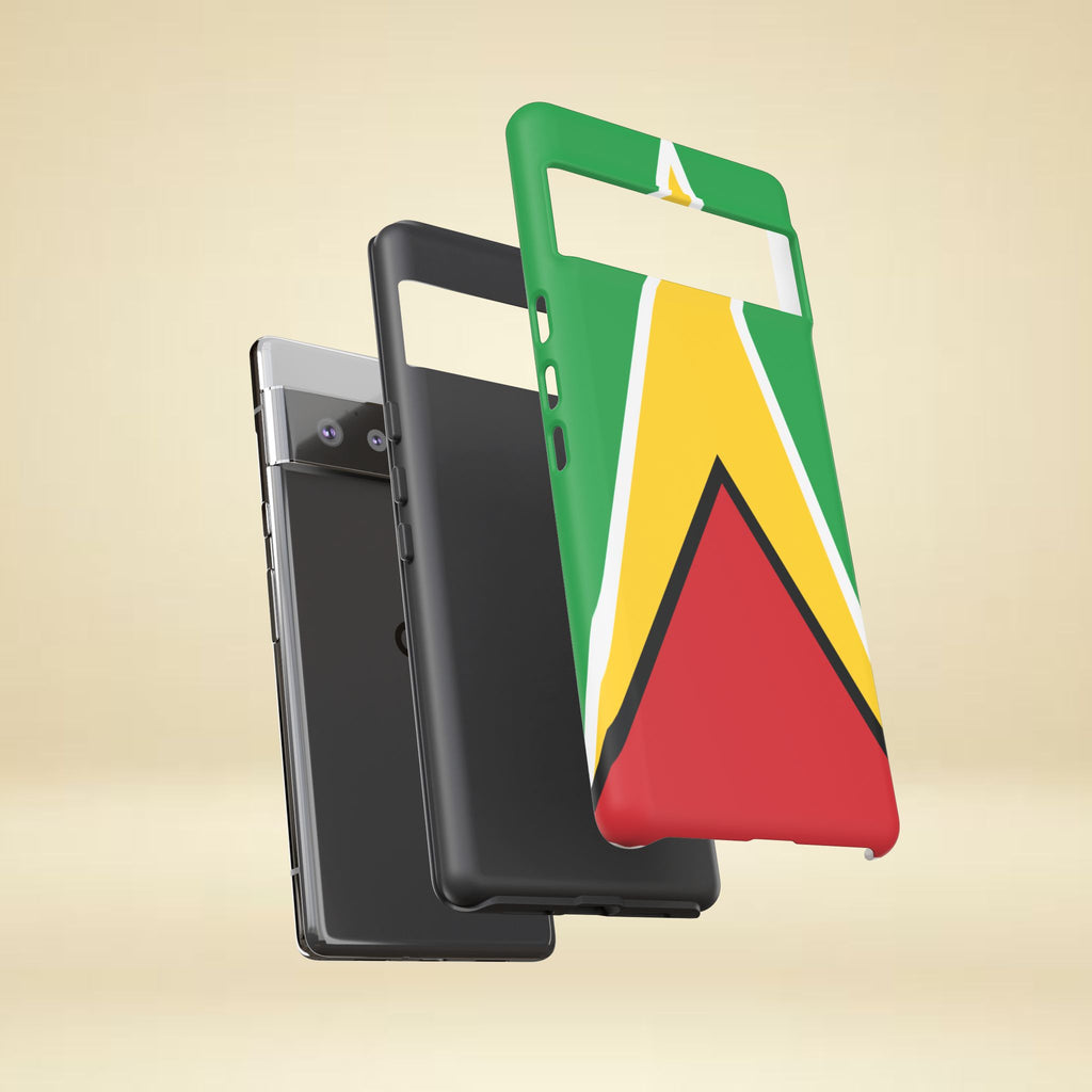 Guyana Flag Tough Phone Case - Irie Blues Boutique