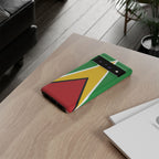 Guyana Flag Tough Phone Case - Irie Blues Boutique