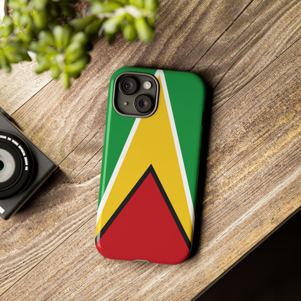 Guyana Flag Tough Phone Case - Irie Blues Boutique