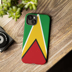 Guyana Flag Tough Phone Case - Irie Blues Boutique