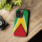 Guyana Flag Tough Phone Case - Irie Blues Boutique