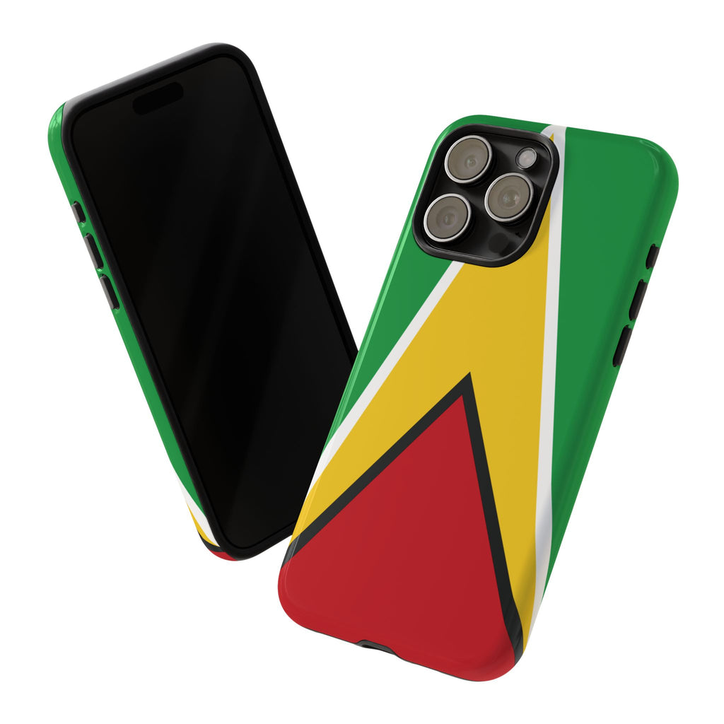 Guyana Flag Tough Phone Case - Irie Blues Boutique