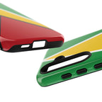 Guyana Flag Tough Phone Case - Irie Blues Boutique