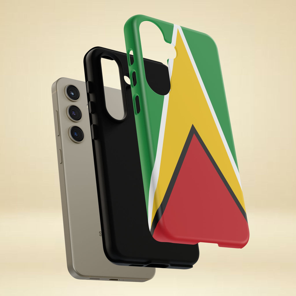 Guyana Flag Tough Phone Case - Irie Blues Boutique