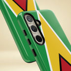 Guyana Flag Tough Phone Case - Irie Blues Boutique