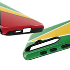 Guyana Flag Tough Phone Case - Irie Blues Boutique