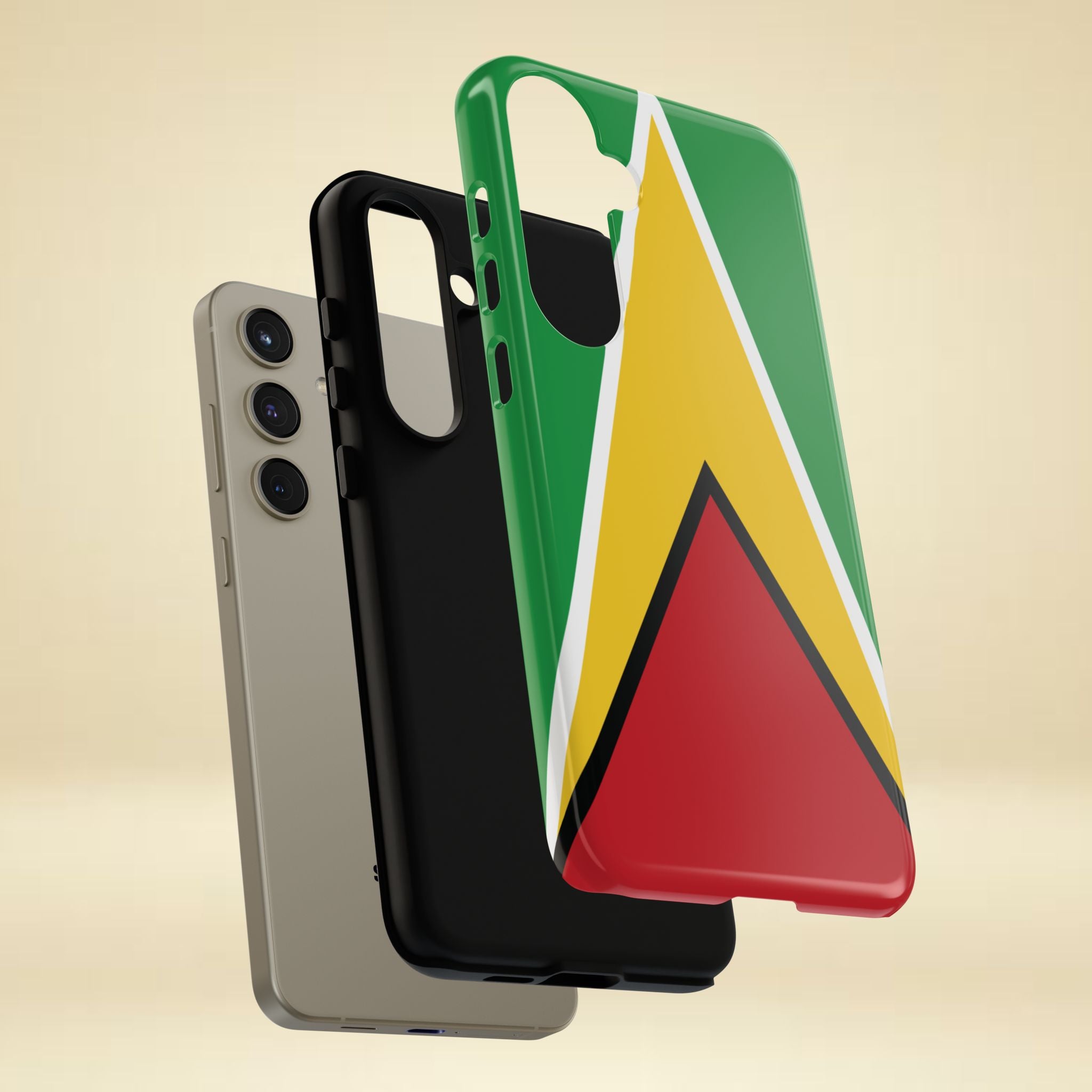 Guyana Flag Tough Phone Case - Irie Blues Boutique