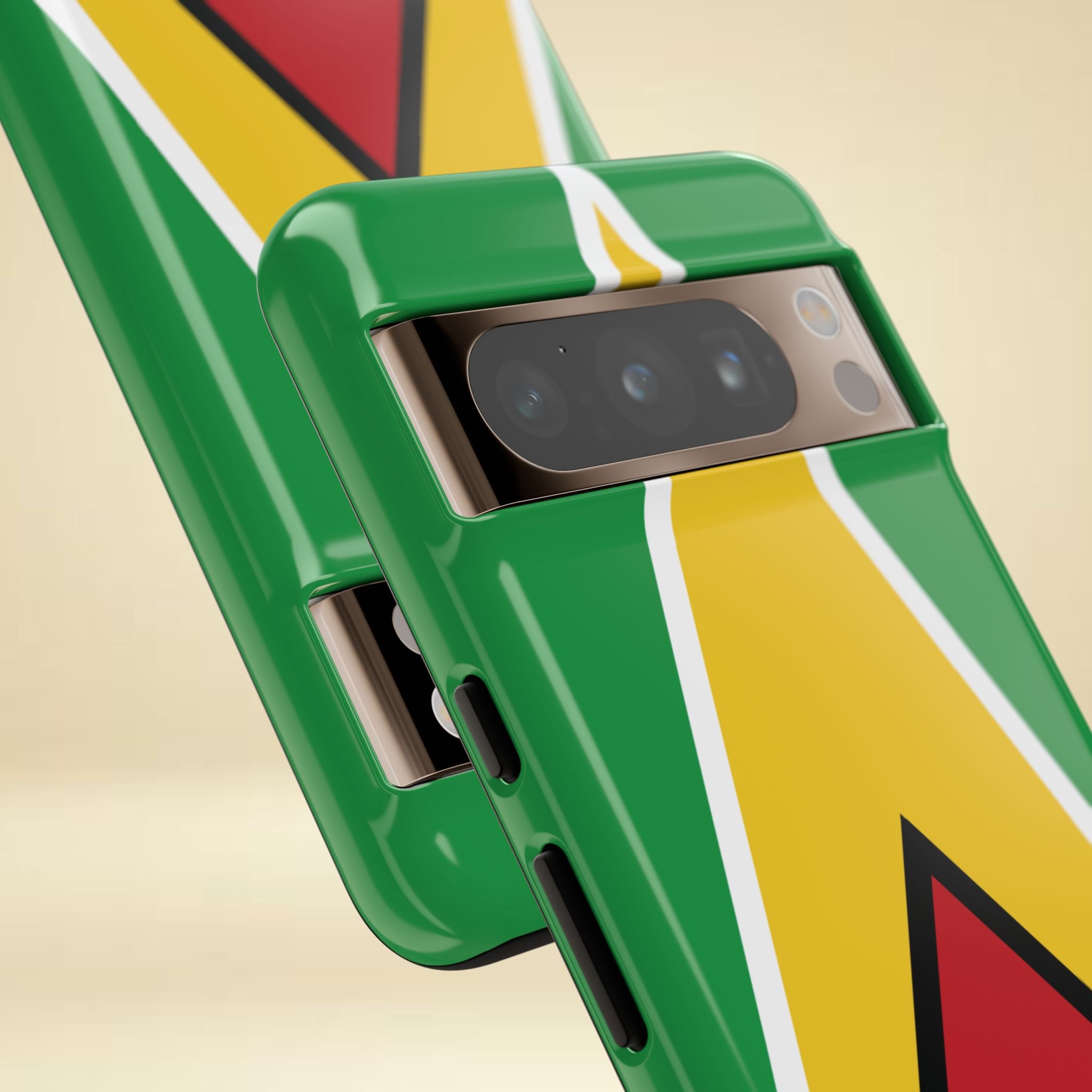 Guyana Flag Tough Phone Case - Irie Blues Boutique