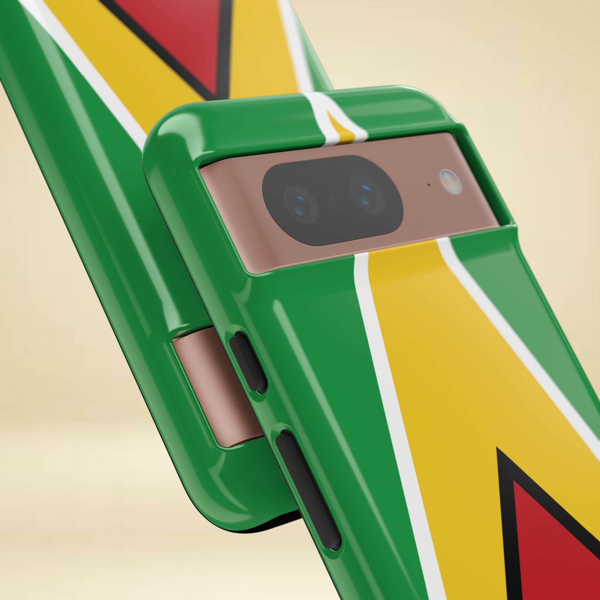 Guyana Flag Tough Phone Case - Irie Blues Boutique