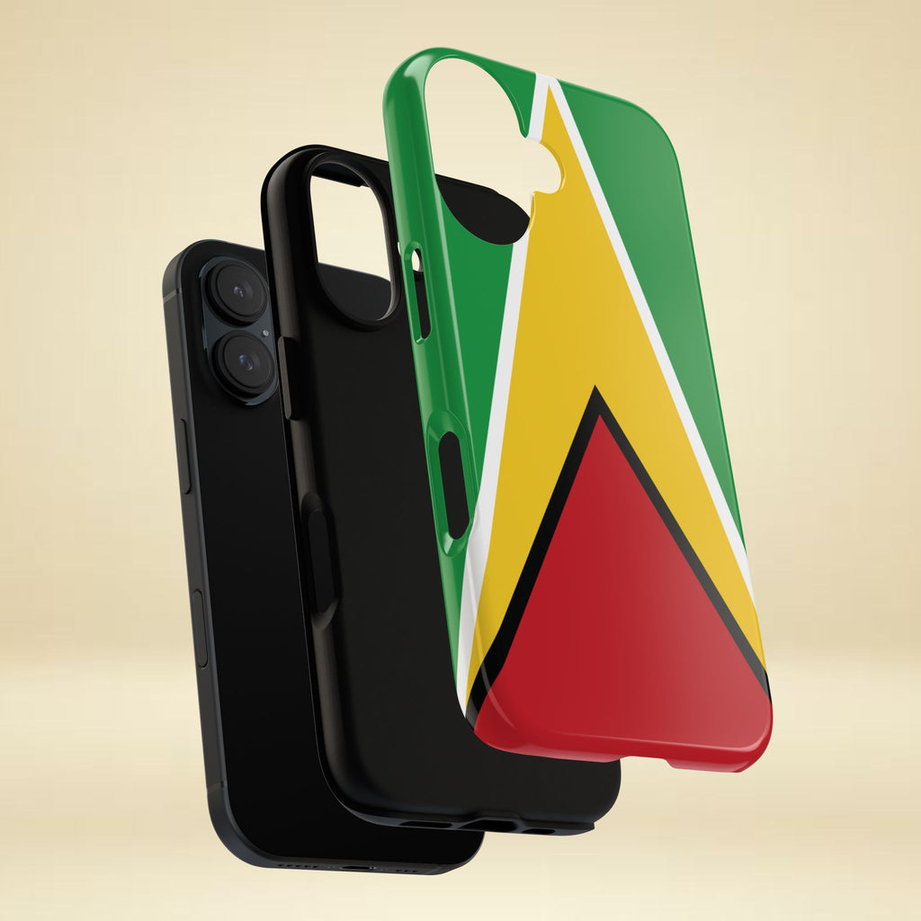Guyana Flag Tough Phone Case - Irie Blues Boutique