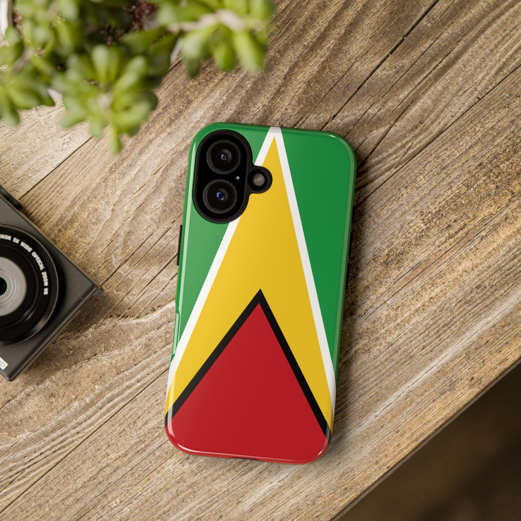 Guyana Flag Tough Phone Case - Irie Blues Boutique