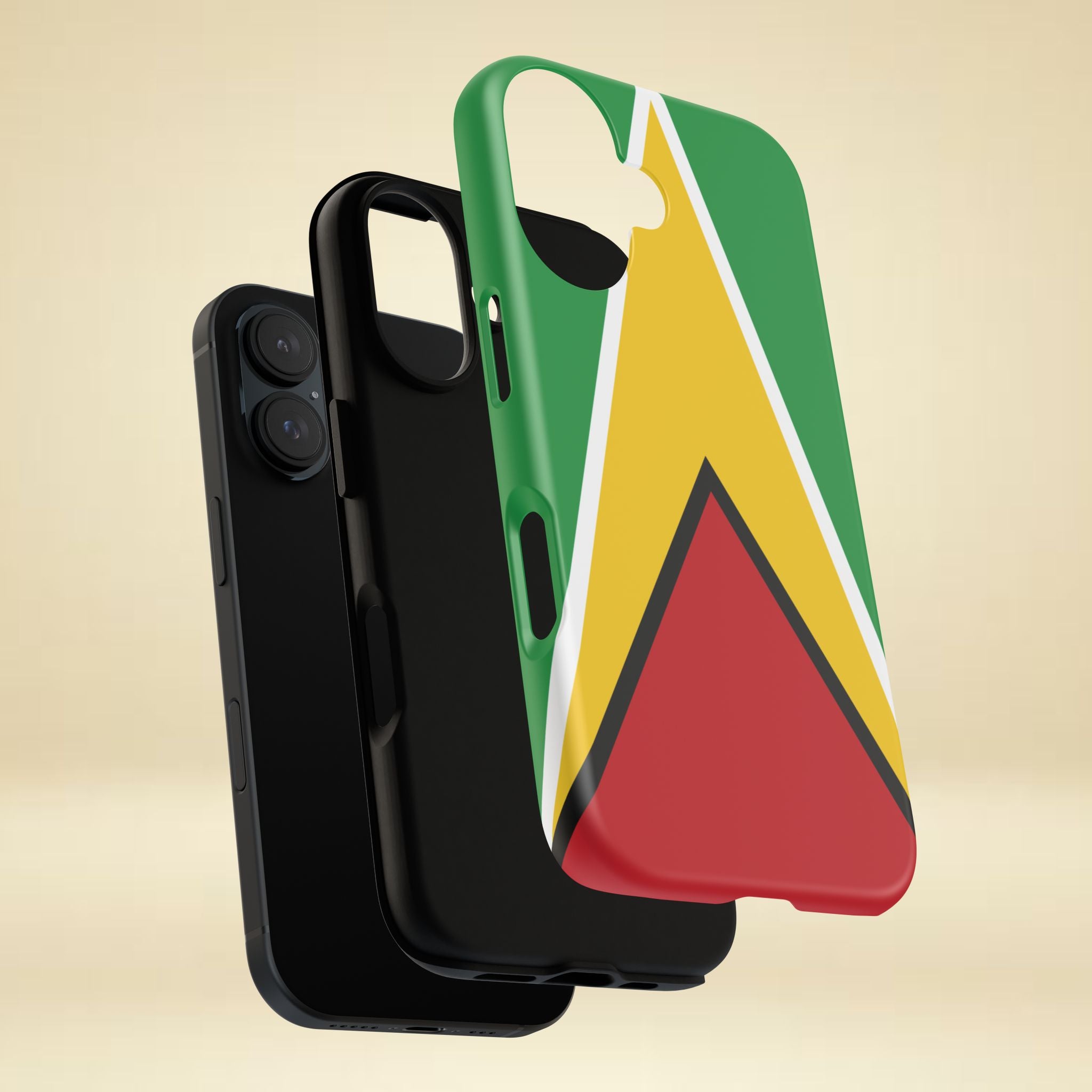 Guyana Flag Tough Phone Case - Irie Blues Boutique