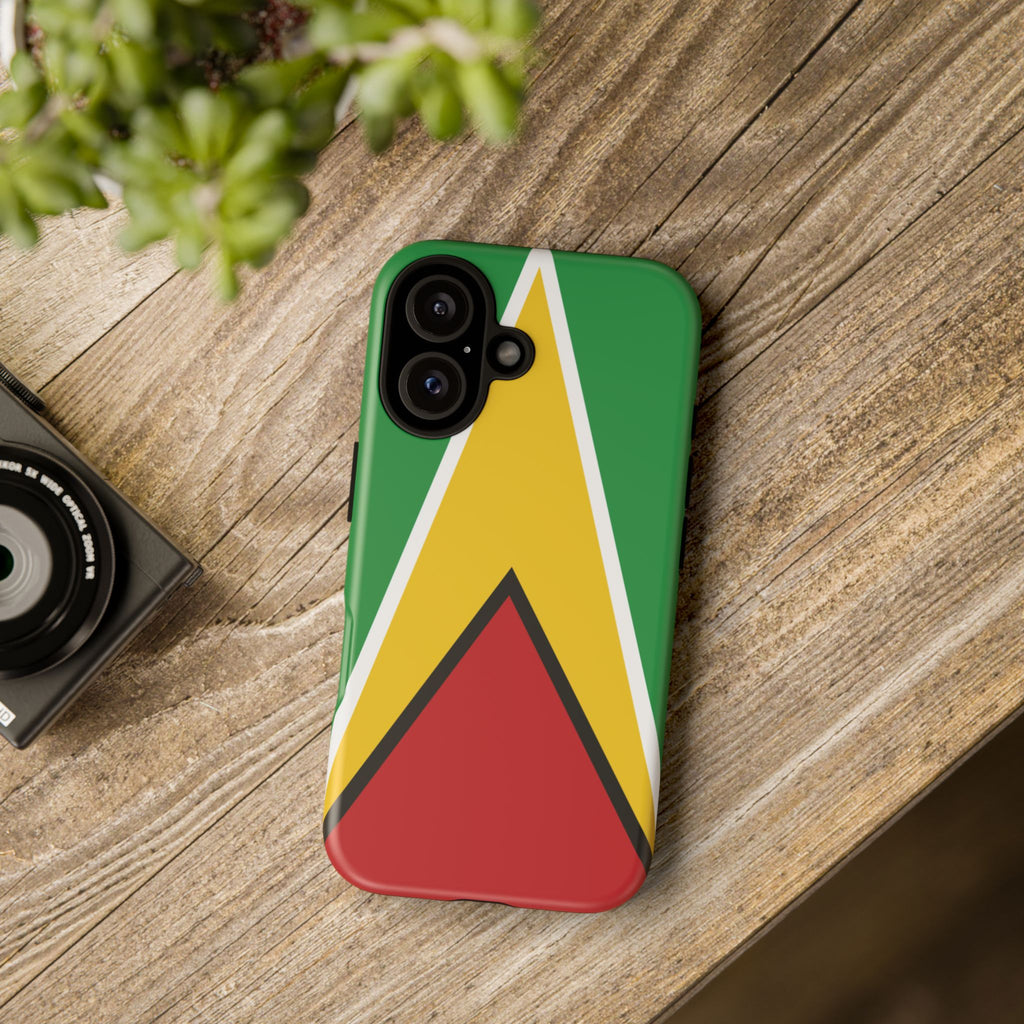 Guyana Flag Tough Phone Case - Irie Blues Boutique