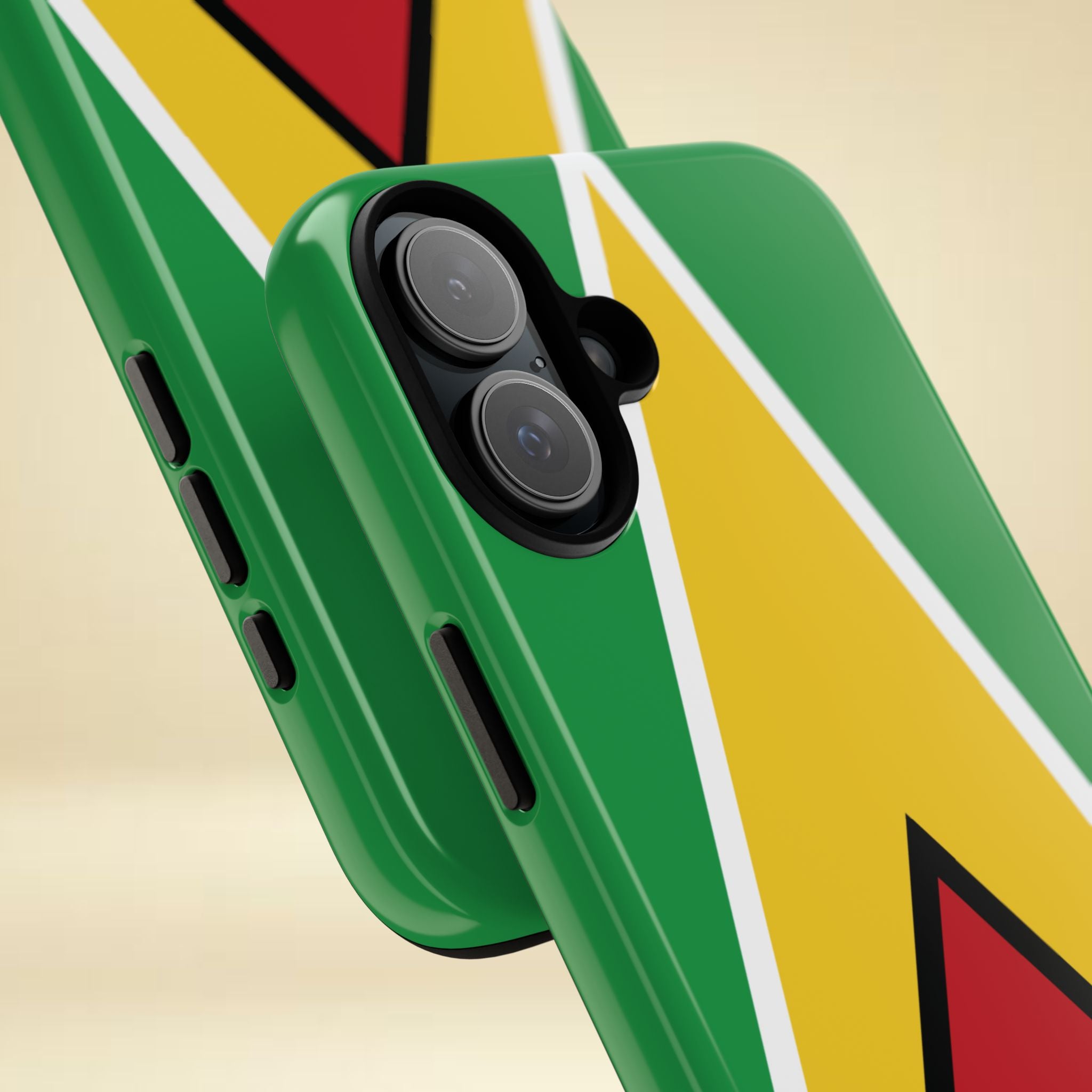 Guyana Flag Tough Phone Case - Irie Blues Boutique